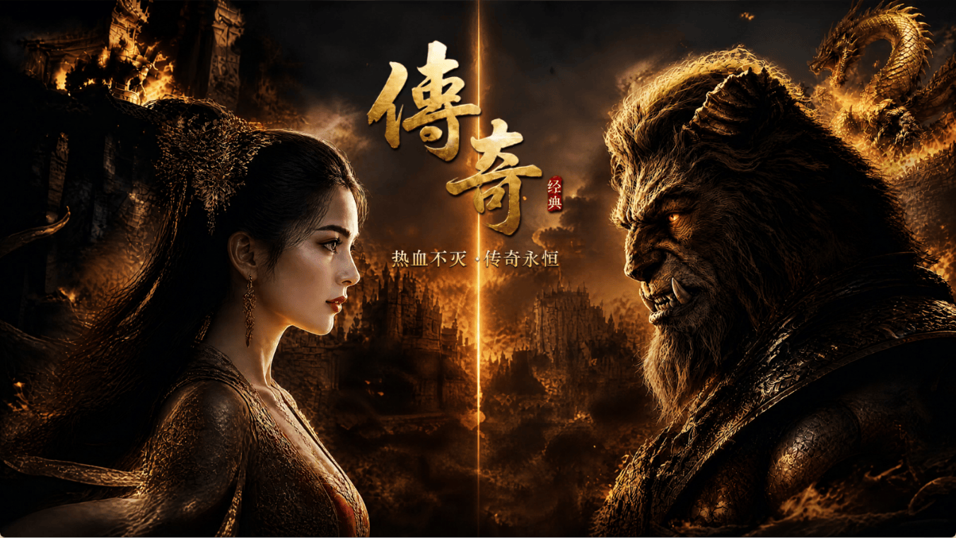 《屠龙世界再战沙巴克》：原汁原味复古传奇，激战沙巴克夺荣耀(图1)